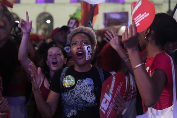 Lula supporters flood streets in celebration of historic win